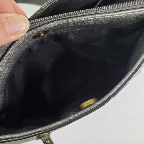 B.O.C. Born Concepts Womens Gray Buckle Shoulder Crossbody Purse 100622 - Picture 12 of 16